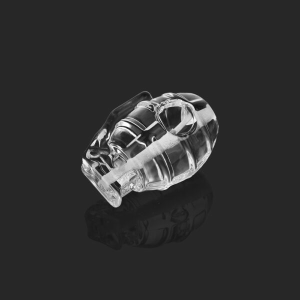 Cachimbo de vidro transparente Grenade