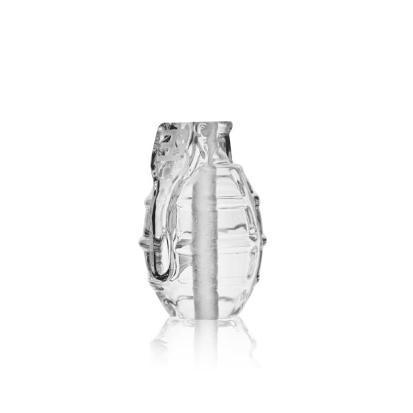 Pipe à main en verre Clear Grenade