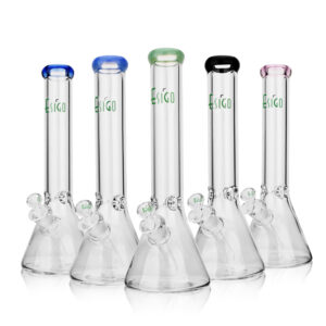 Colored Glass Beaker Bong