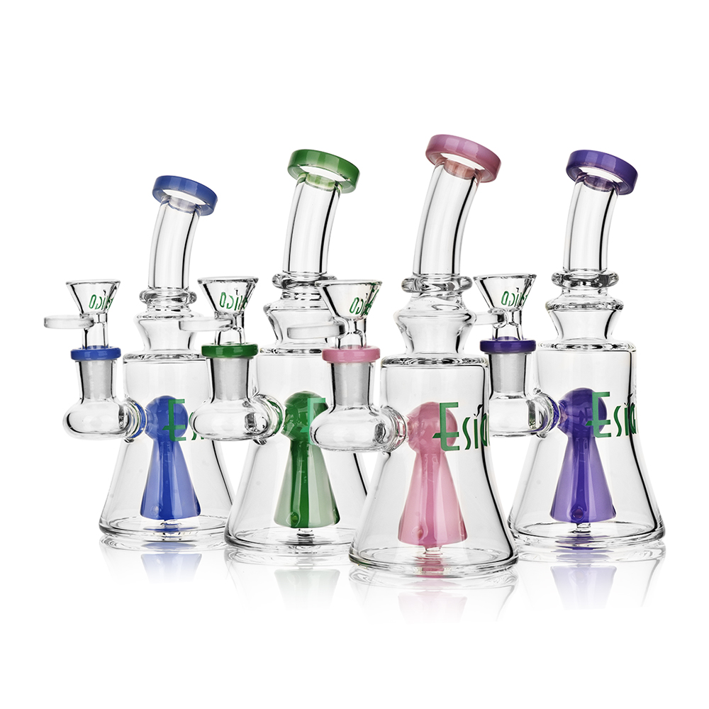 Bongo de vidro colorido para cachimbo de água