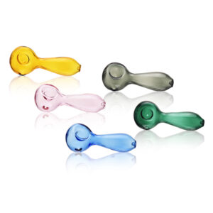 Bunte Glaslöffel Handpfeife